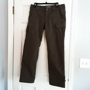 5.11 Stryke Tactical pants women side 12R Tundra